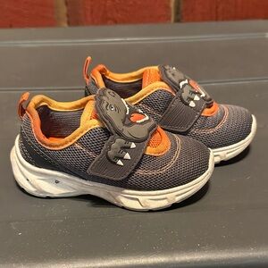 Carter's Gray and Orange Kids' Sneakers